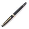 Very Good MONTBLANC Fountain Pen Meisterstück Classic White Star Black 14K Mens Used