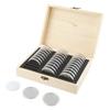 30/50/100pcs Coin Storage Box Antioxidative Collection Case Commemorative Coin