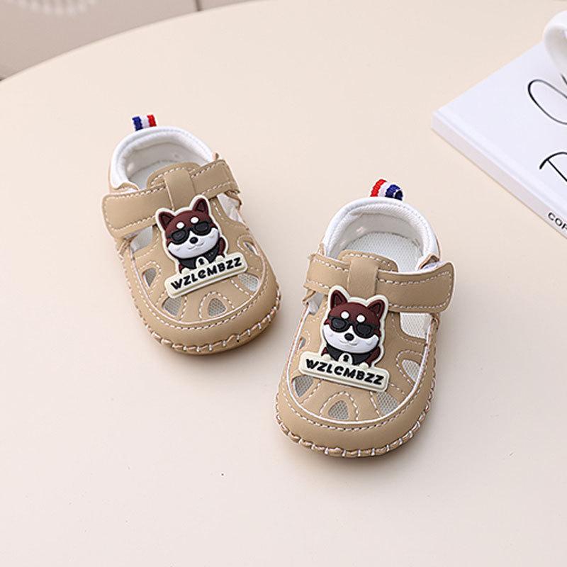 Baby Toddler Soft Sole Walking Shoes For Newborns With Velcro Closure Summer Kids Sneakers
