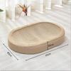 Wotuo Sisal Cat Scratching Bed with Teasing Wand