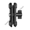 Aluminum alloy Double Socket Arm for RAM Mounts 6cm 9cm Camera Extension Arm 17mm 20mm Ball Head Mount Adapter Pole