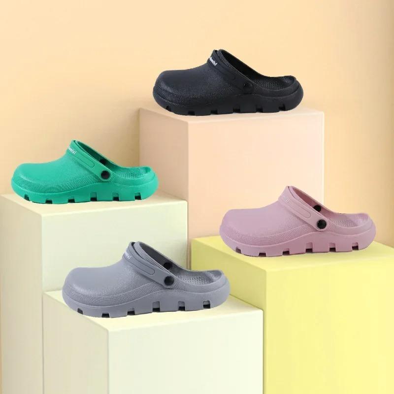 Men Women EVA Chef Shoes Non Slip Waterproof Oil Proof Shoes Comfortable Workers Slippers Outdoor Fishing Shoe
