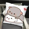 Chic Washable Decorative Pillow Case Fine Texture Cushion Cover for Sofa