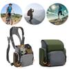 Alça para Binóculos com Capa de Chuva com Porta-Localizador Bolsa Impermeável Estojo de Binóculos Ajustável de Grande Capacidade para Caça Caminhada
