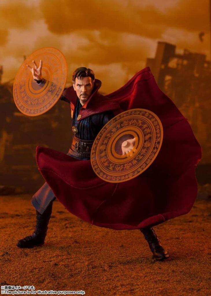 TAMASHII NATIONS Avengers Doctor Strange ON 150 mm malt bevegelig figur SHFiguarts -BATTLE TITAN EDITION-(Avengers/Infinity War) Ca.