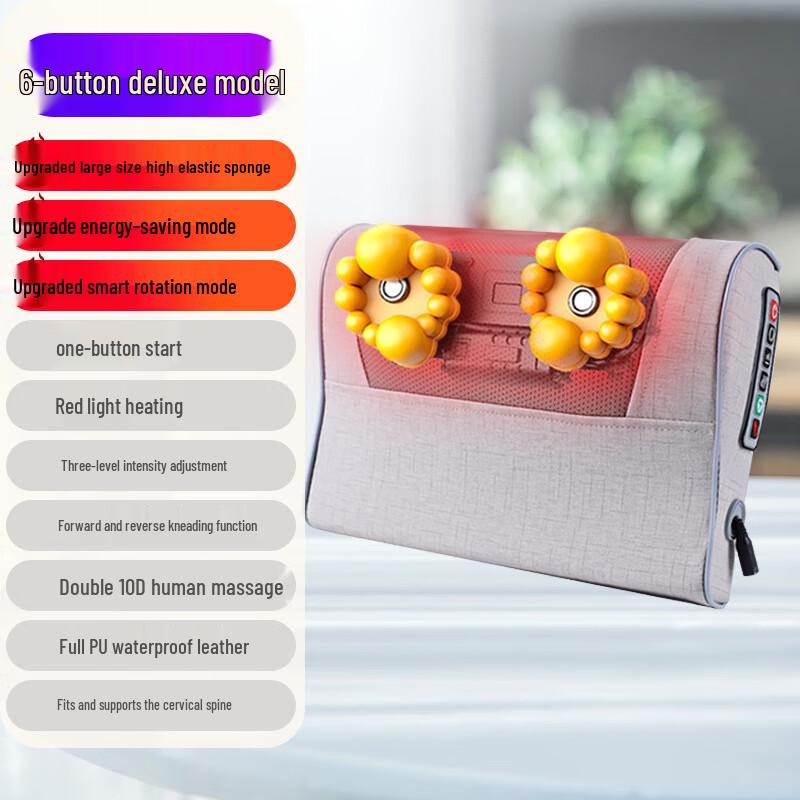 Xingdisha Heated Neck Massager Pillow