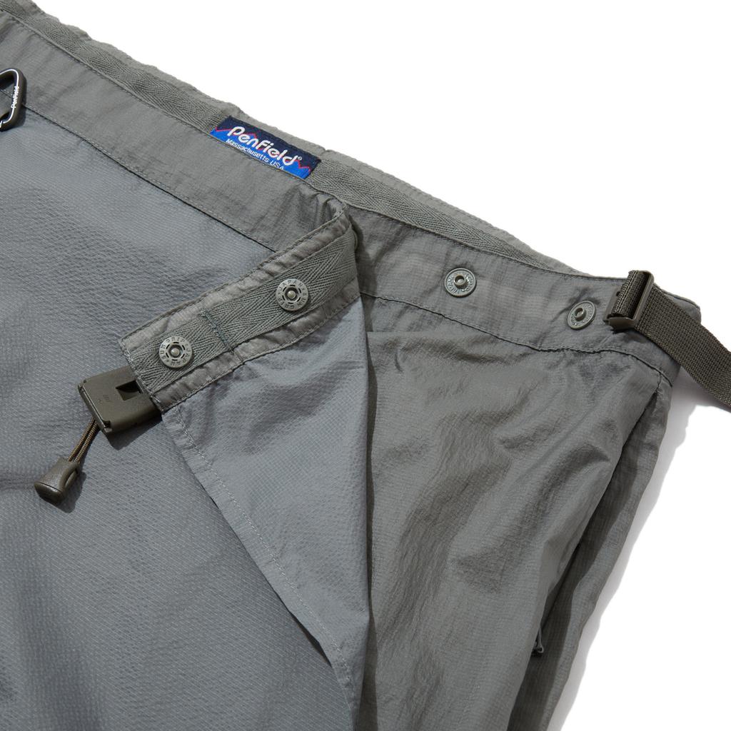 Penfield Packable Nylon Cargo Wrap Skirt Grey_Fr2Ws70U