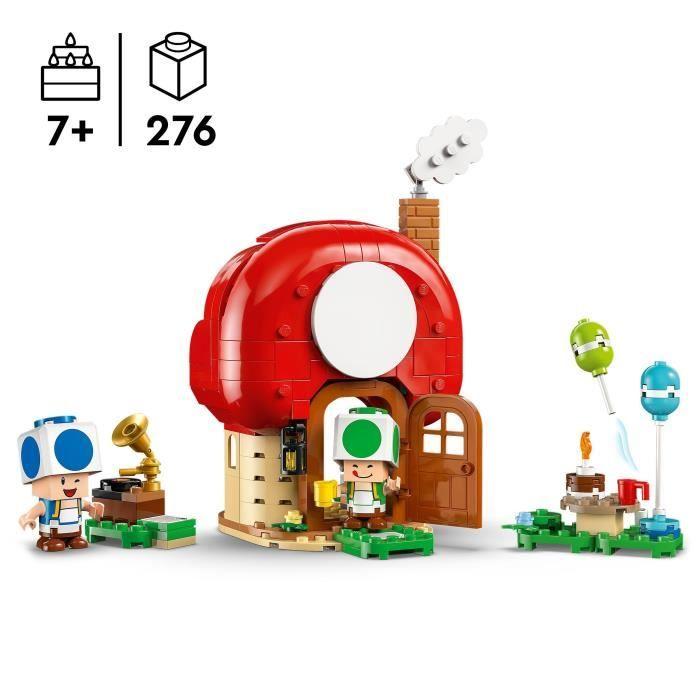 LEGO Super Mario 72041 Fête chez les Toads - Jeu de Construction enfant dès 7 ans