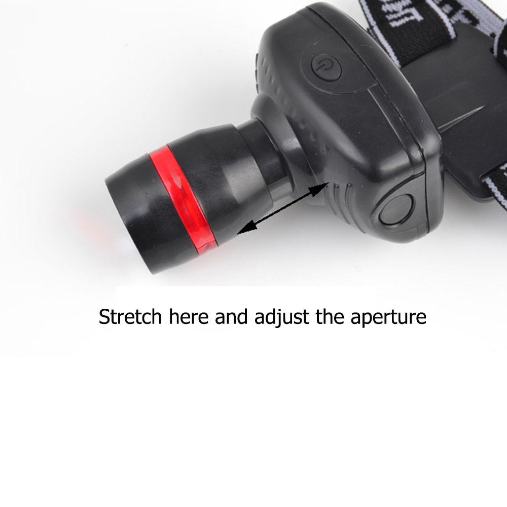 Waterproof Lanterna Zoom Forehead Torch LED Head Lamp Headlight Flashlight Cycling Lights