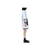 WE11DONE Ss22 Logo Print Graffiti Short Sleeve Shirt Men Shirts WD-BL1-22-203-M-SK