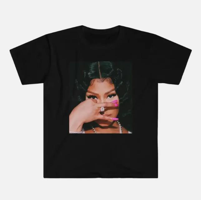 Nicki Minaj T-Shirt Hip Hop Shirt Nicki Minaj Shirt Unisex T-Shirt S