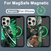 R-RoronoaES Z-Zoro Phone Case For iPhone 16,15,14,13,12,11,Plus,Pro,Max,Mini Magsafe Magnetic Wireless Charging