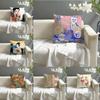 Retro Japanese Style Prints Pillow Case Home Living Room Decoration Linen Pillowcover Pillow Cases Cushion Cover