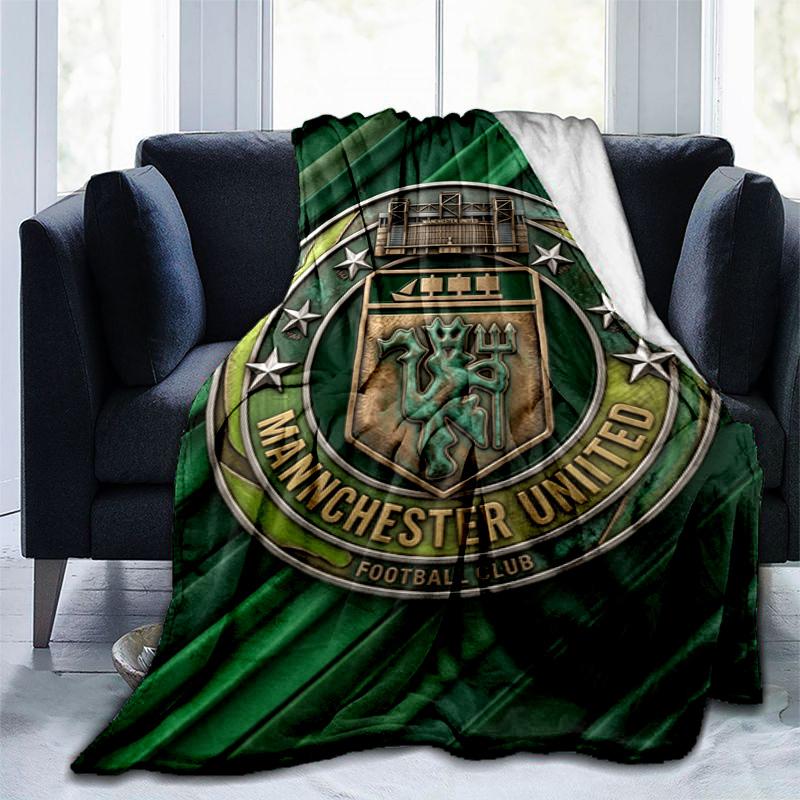 Manchester Logo 3D Wallpapers Android Apk Download Blanket Home Decor Suitable For All Seasons Air Conditioning Blanket Machine Washable