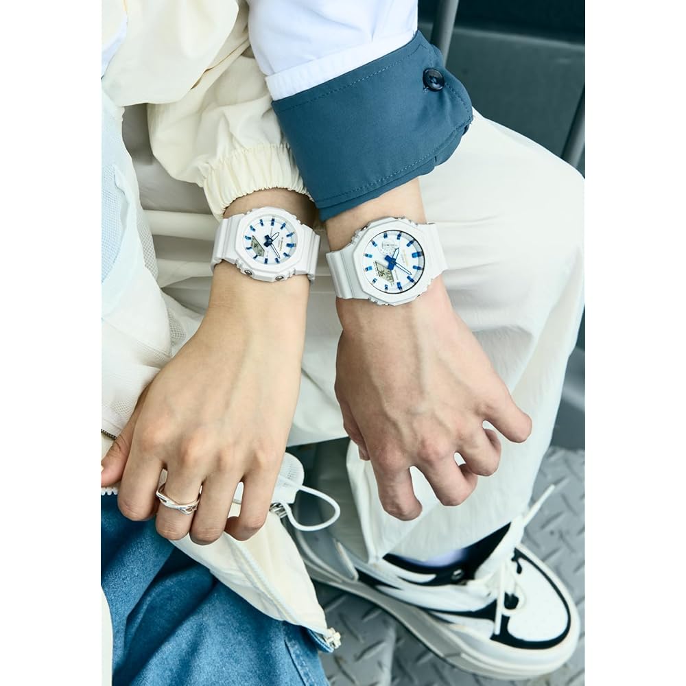 Casio G-Shock Lover's Collection 2025 Eco-Friendly Material Couple Watch White