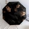 1 PC Automatic Folding Umbrella - The Vampire Pattern, Portable & Foldable Design with 8 Ribs, Christmas Birthday Gifts