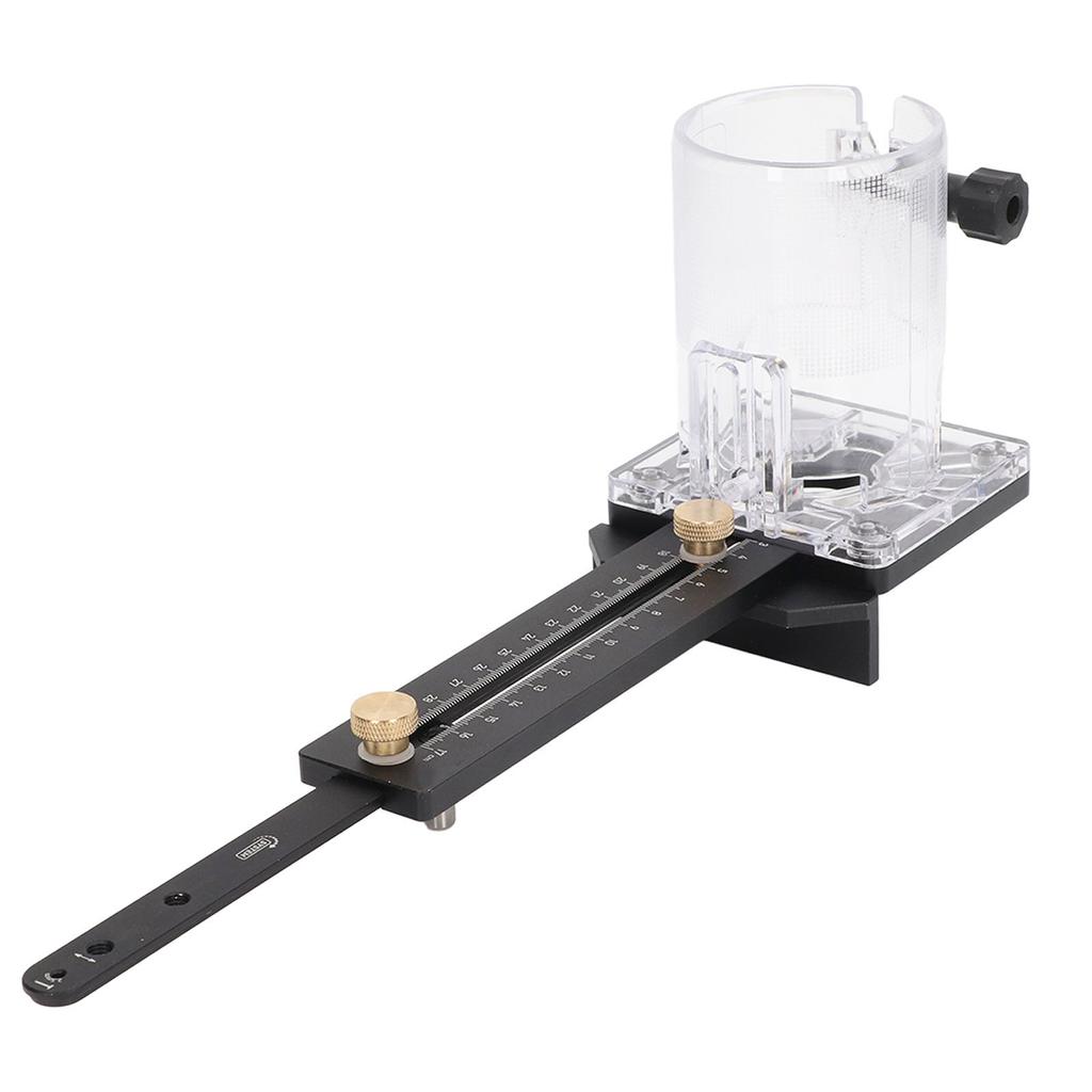 Wood Trimmer Router Base CNC 8mm Pin 2.5mm Nail Holes Milling Circle Slotting Base for 65mm Dia