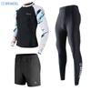 Korea Swimming Suit for Men 2026 New Slim-Fit Zippered UV-Protective Rash Guard Jellyfish Protection Rashguard