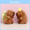 Girls Keychain Capybara Children Backpack Decorative Pendant Gift Toy Plush