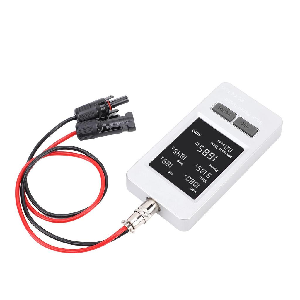 Solar Panel Tester 5 800W 20 120V 0 35A Auto Manual MPPT Photovoltaic Panel Multimeter