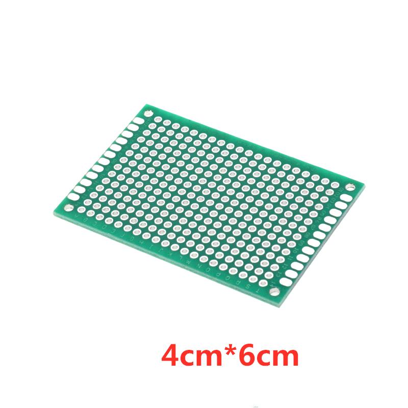 10BUC 9x15cm 8x12cm 7x9cm 6x8cm 5x7cm 4x6cm 3x7cm 2x8Cm Verde Placă de tablă cu pulverizare pe două fețe, placa universală PCB