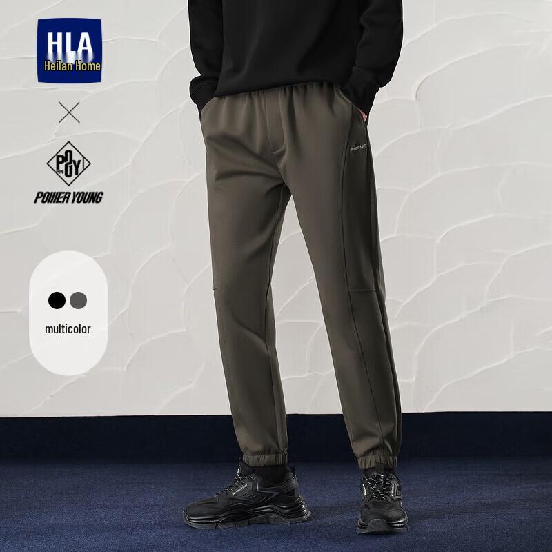 

HLA Men s POWER YOUNG Elastic Waist Casual Pants S