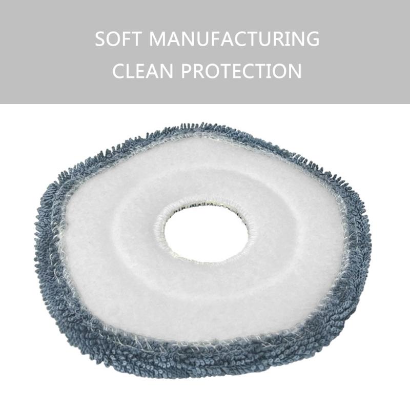 Robot Mop Cloth Attachments Washable Pad Washable Mopping Pad Floor Cleaning Pad Suitable for Efficient Floor Cleaning