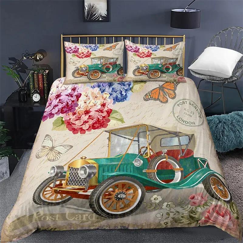 

Paris Eiffel Tower Twin King Duvet Cover Romantic Theme Sweet Couple Bedding Set Microfiber Flower Comforter Cover For Girl Teen EU Single(135x200cm)