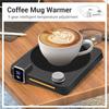 Mug 9 Temperature Settings Electric Cup Warmer with Auto Shut Off Timer for Coffee Tea Milk Beverage Heating Pad