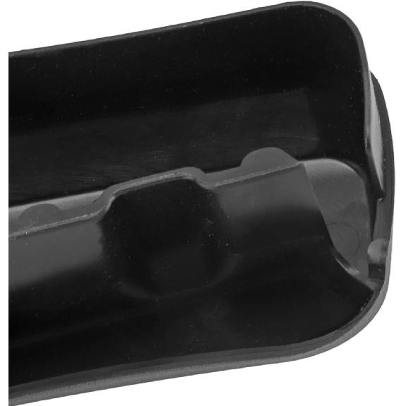 Side Step End Caps, Durable Protective Cover Easy Installation Truck Step End Caps 2PCS Black for Pickup Truck Owners Off-Road Adventures Daily