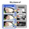 Cartoon Car Sunshade Static Film - UV Protection, Heat Insulation, Privacy Curtain