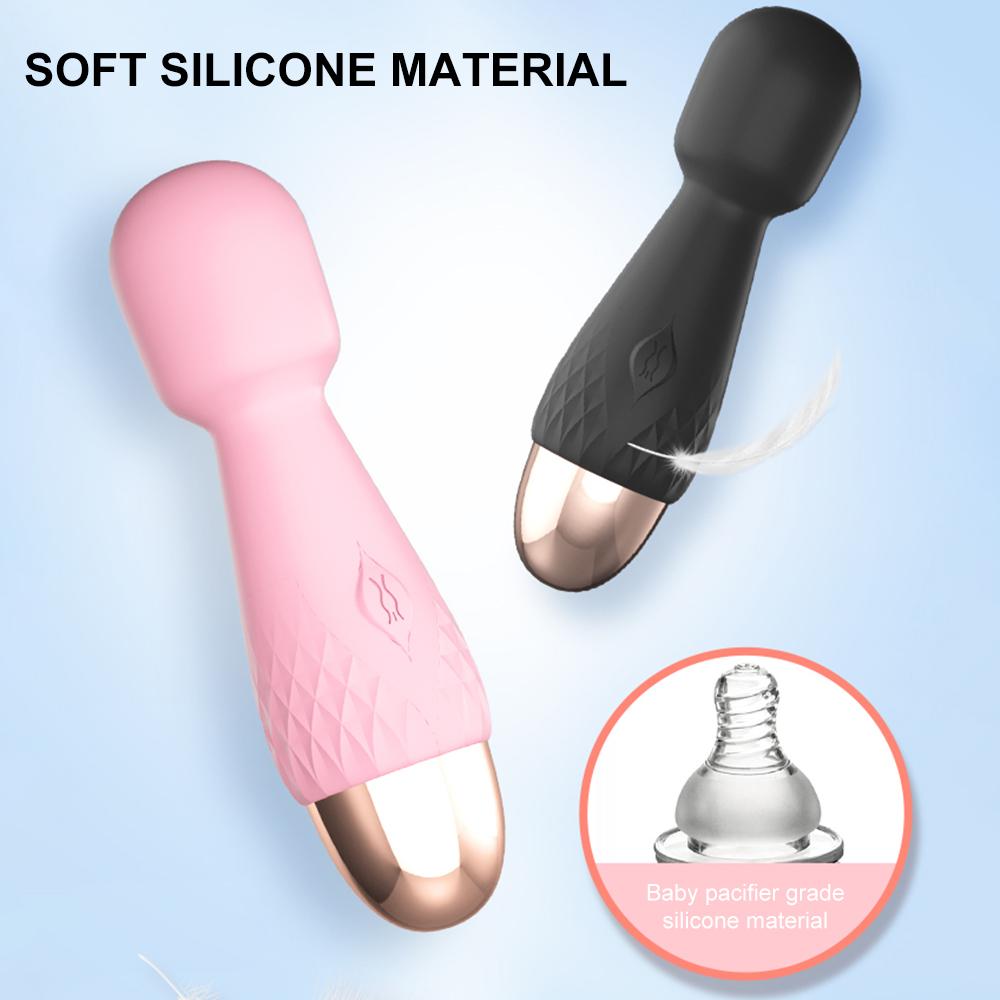 Mini Magic Wand Vibrators for Women Clitoris Stimulator AV Stick G Spot Massager Female Masturbator Adult Sex Toy for Woman anal