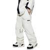 Li Ning Ski Pants Unisex Ecru Black AHXT007-1
