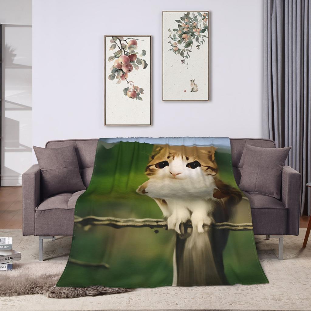 Meowl Cat Owl Plush Toy Animal_1 Blanket Super Soft Quality Winter Blanket Airplane Travel Sofa Bed Novelty Quilt