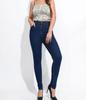 High Waist Elastic Jeans For Women