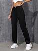 Womejeans Women's Slim Fit Black Jeans - Casual Versatile Long Pants