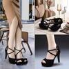 2019 Summer Womens Fashion Slipon Low Heel Sandals With Antislip Rubber Sole For Office Wear