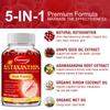 Astaxanthin 24mg Kapseln - Starkes Antioxidans - mit Ashwagandha-Wurzelextrakt