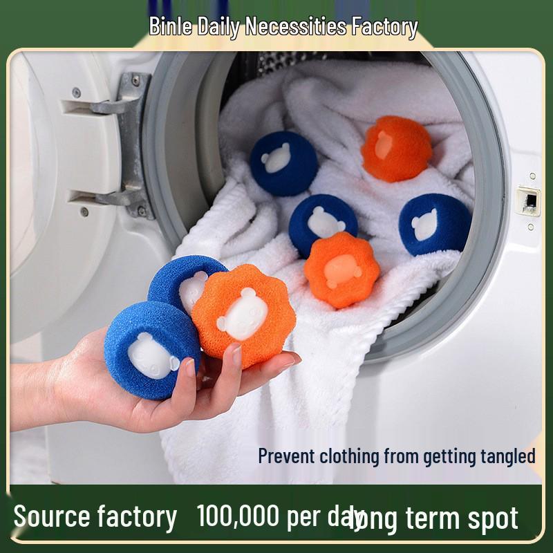 

Большой шарик для стирки против спутывания, с удалением пятен и ворса Blue - Fine Net Large