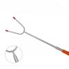 Adjustable Stainless Steel BBQ Skewers With Colored Handles For Chicken Leg Kebabs Outdoor Camping Cooking Tools