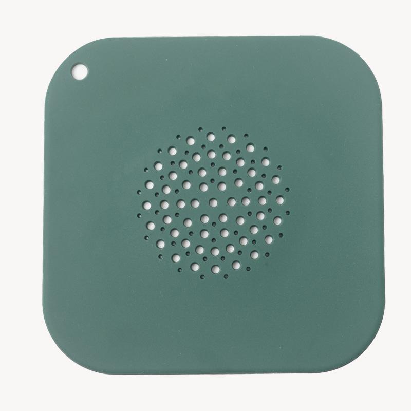 Kitchen Sink Filter Screen Handle, Silicone Floor Drain Cover, Bathroom Drain, Hair Clogging Prevention, Sewer Opening Clogging Prevention