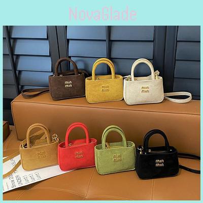Urbane Minimalistische Pu Kleine Quadratische Handtasche Mit Reißverschluss Für Den Täglichen Gebrauch