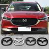 CX-30 ABS Car Hood Front Bonnet Grill Rear Trunk Emblem Logo Badge Sticker For MAZDA3 CX30 Front and Rear Logo Grille Logo Xubal88