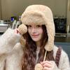 Winter Women Plush Hat Fashion Ear Protection Hooded New Lei Feng Hat