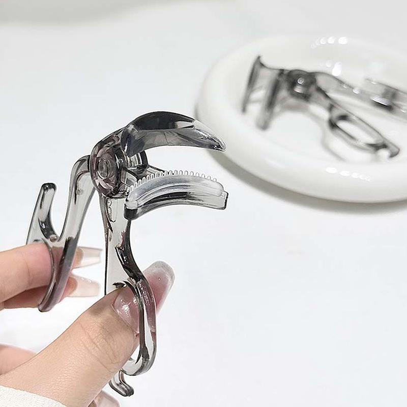 Wide-Angle Partial Eyelash Curler Portable One-Clip Curling Comb Tooth Lashes Curler Easy To Operate Styling Enlarge Eyes Tool