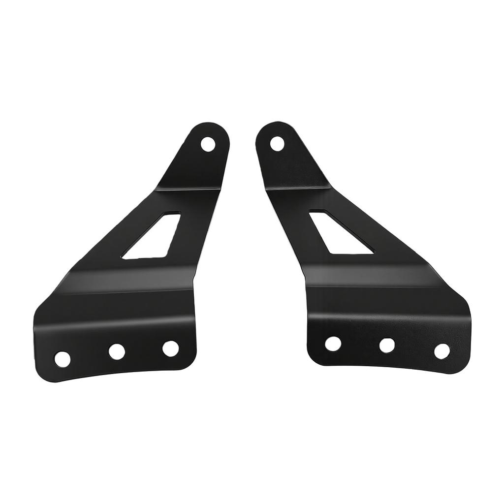 2pcs LED Light Bar Roof Mount Brackets Black Steel Replacement for Chevy 2007 2013