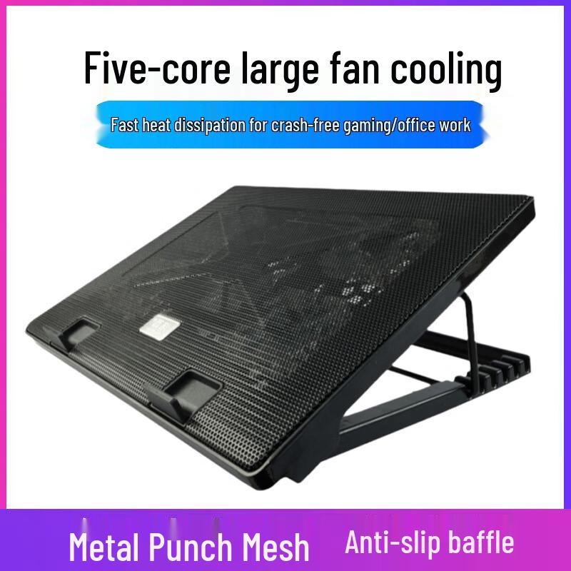 Ollymurs 5-Fan Gaming Laptop Cooling Pad