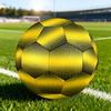1pc Yellow Dots Size 5 Soccer Ball Professional Match Training Football Indoor &Outdoor Sports Ball Lightweight Durable C6533