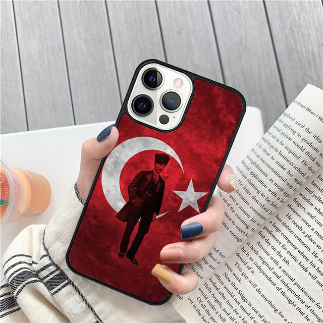turkey turkish flag Coque Shell For iPhone 17 Air 15 16 14 13 12 Pro Max 11 Pro Max Plus Phone Case Cover