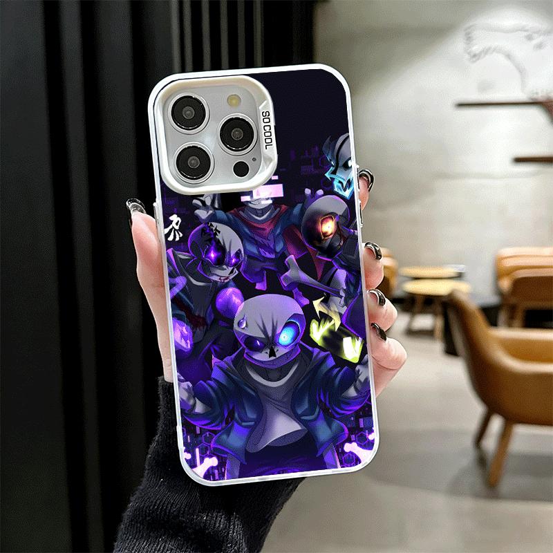 U-Undertale S-Sans Soft Phone Case for iPhone 15 16 17 Pro Max 17Air 16E 14 Plus 13 12 Mini Shockproof Cover Back Shell